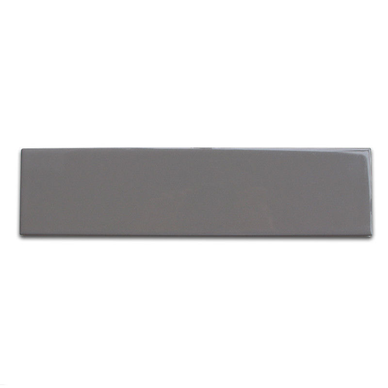 Pure Grey / Gray Color Tile With Size 75x300mm / 3*12 Inches For Living Room Decoration Wall Tile
