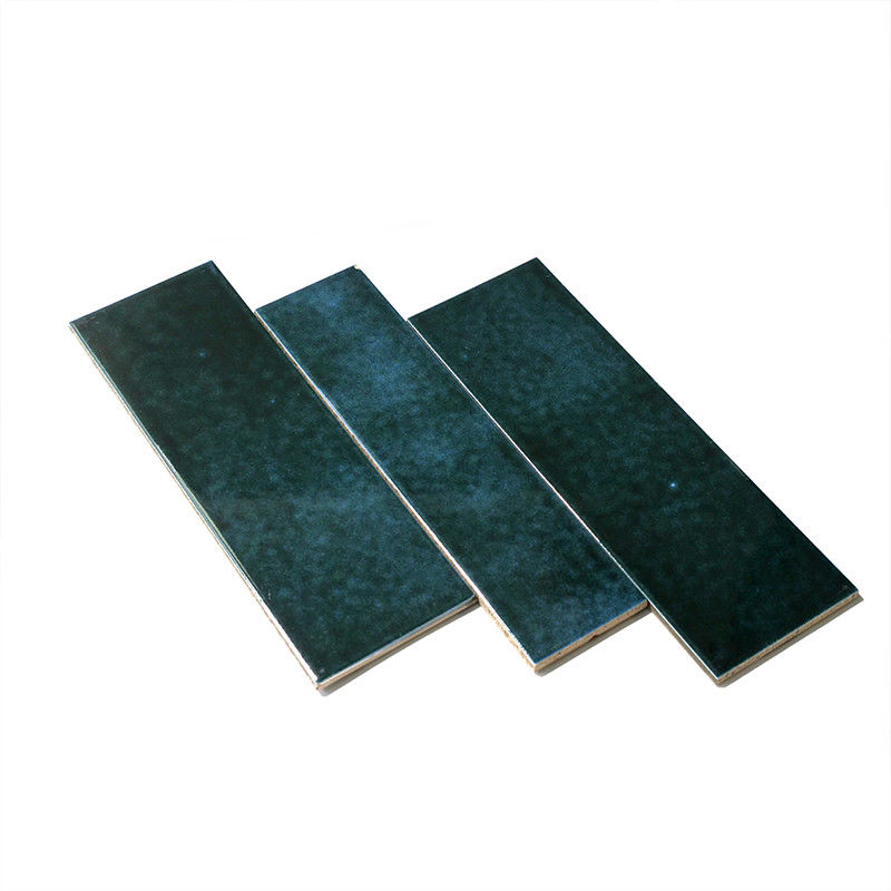 Indoor Glazed Handmade Wall Tiles 100x300 Wear Resistant Three Dimensional