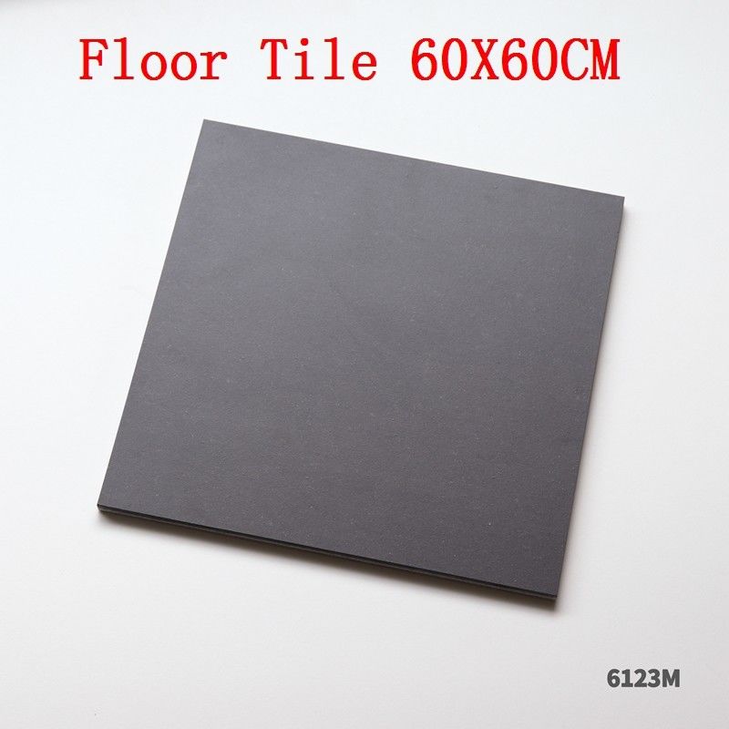 Vitrified Living Room Floor Tiles Golden Vein 60x60 Dark Brown Porcelain Glazed Flooring Tile