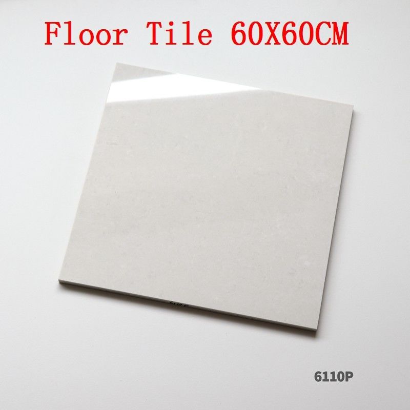 60x60cm Double Loading Glossy / Matt Surface Black White Brown Color Floor Tile