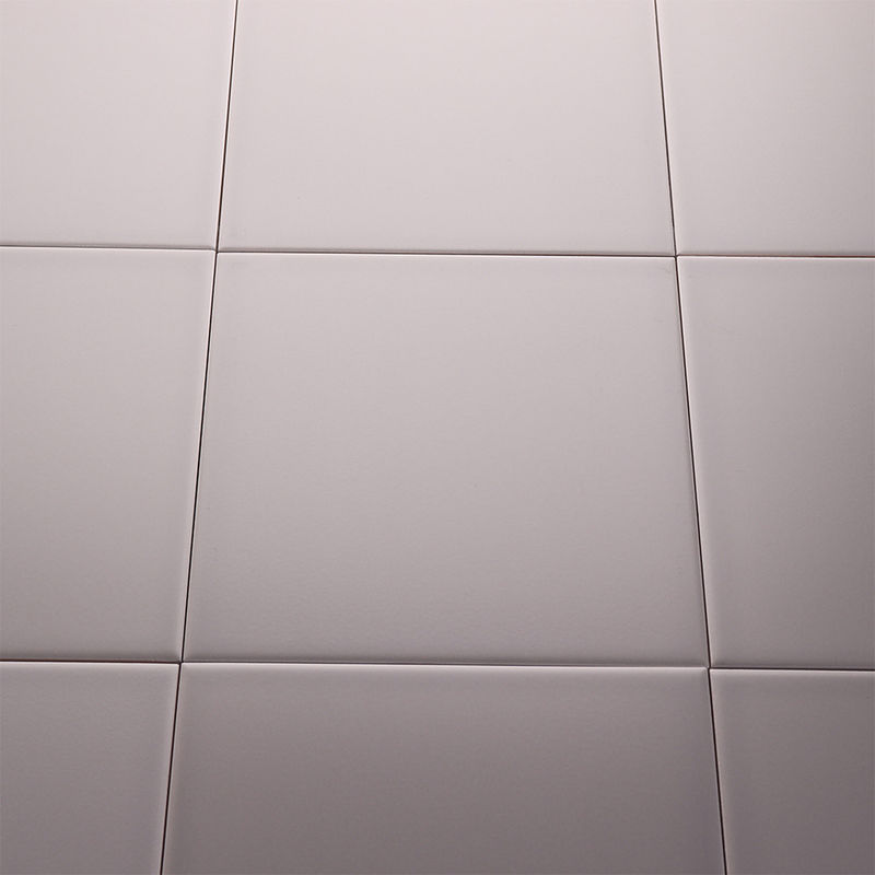 Grey Porcelain Bathroom Wall And Floor Tiles 16x16 Glaze Finished Surface