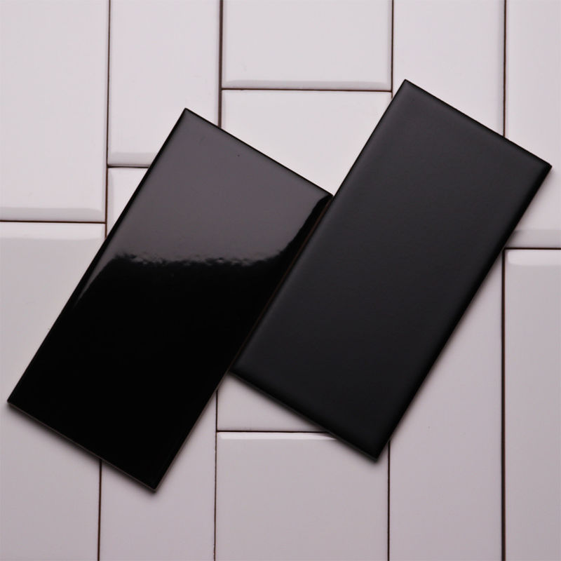 75x150 Ceramic Wall Tiles Glazed Surface Anti Skidding For Herringbone Kitchen