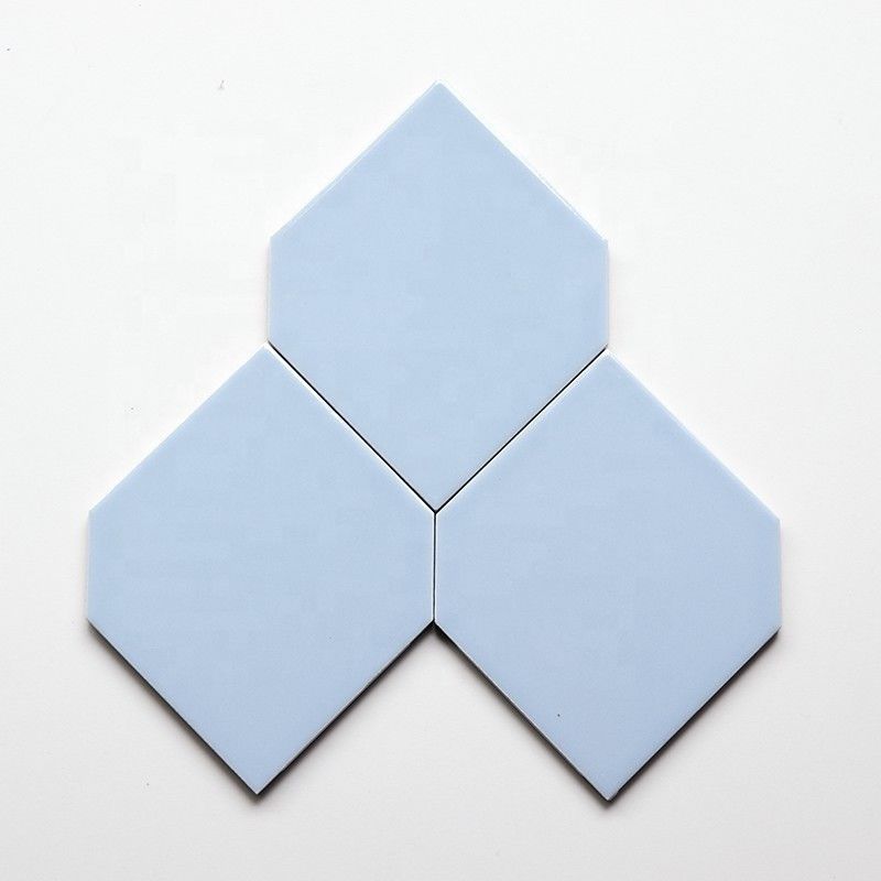 15x15cm Decorative Subway Tile Ceramic Glazed Wall Tiles Rhombus Design