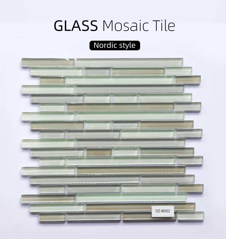 Ceramic Mosaic Tile Colorful Glass Mosaic for Swimming Pool