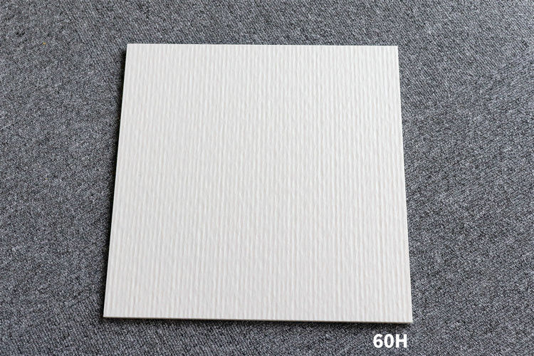 Polished Finish Super White Porcelain Tile 600x600 Wear Resistant Modern Style